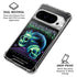 Adult Swim Rick and Morty Neon Skulls Google Pixel 10 Pro XL Clear Case